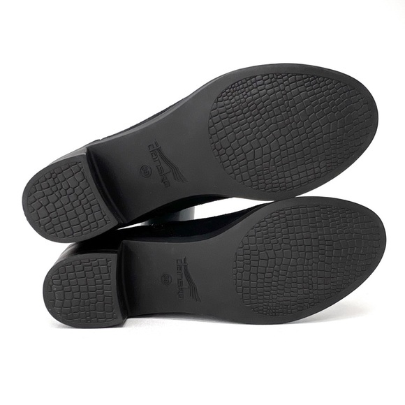 Dansko Carmella Bootie Black Burnished Suede Women’s Euro Size 39 = US 8.5-9 EUC - Picture 9 of 15